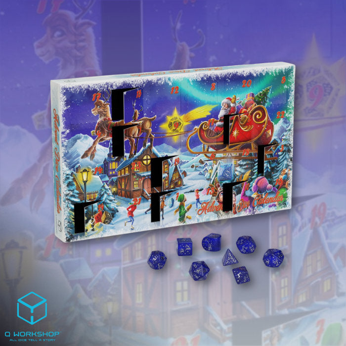 Q Workshop Advent Dice Calendar 4