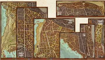 D&D Waterdeep Dragon Heist Map Set